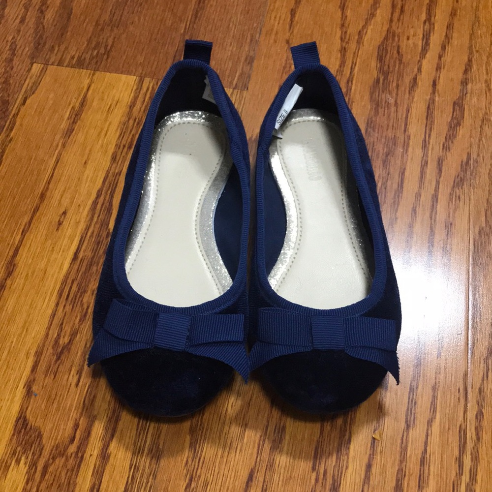 GYMBOREE velvet ballet flats